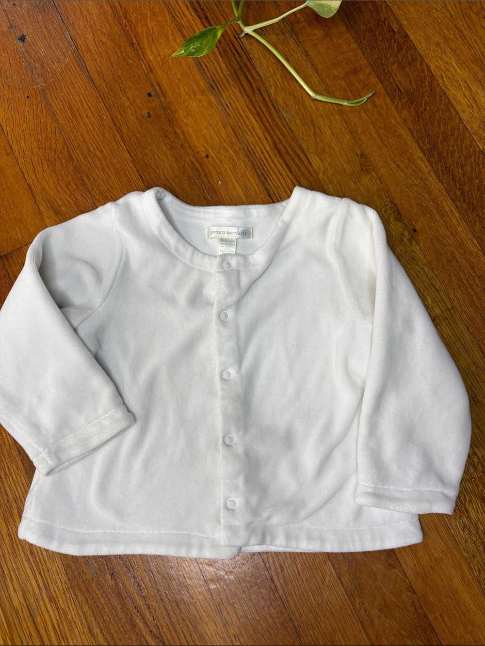 Pottery Barn Baby White Button-Front Top